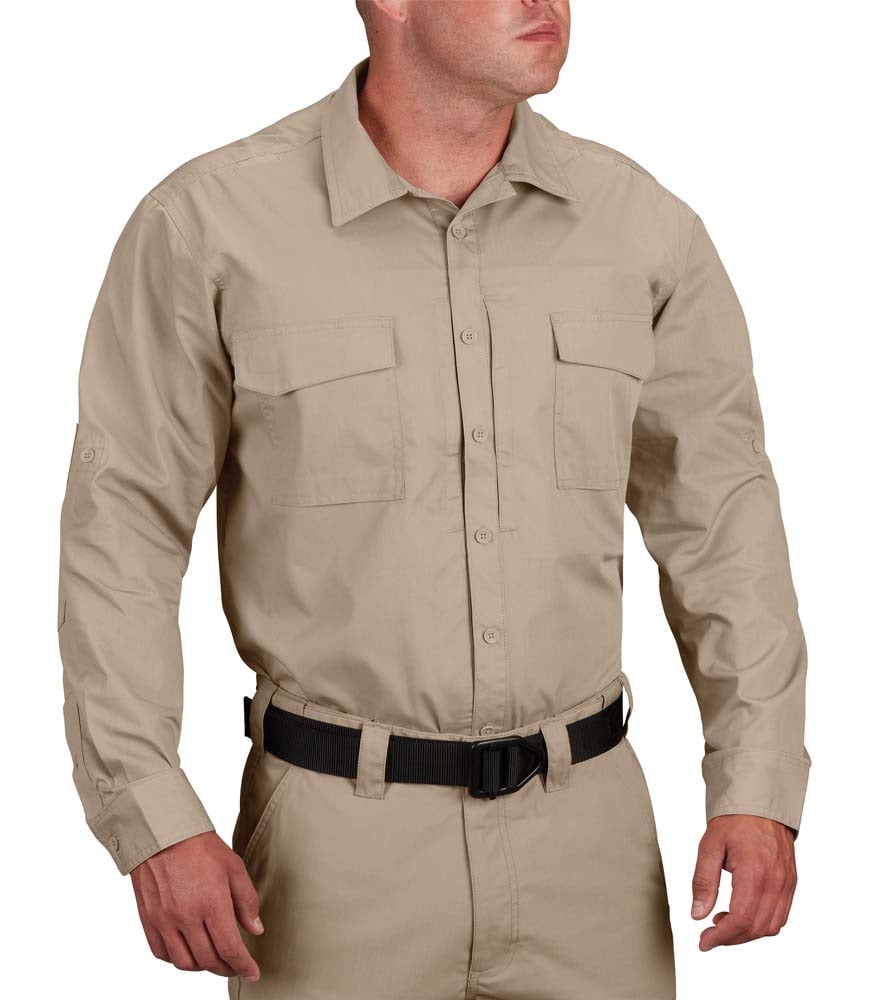 Propper Propper Revtac Shirt Mens Long Sleeve Khaki 4xl2