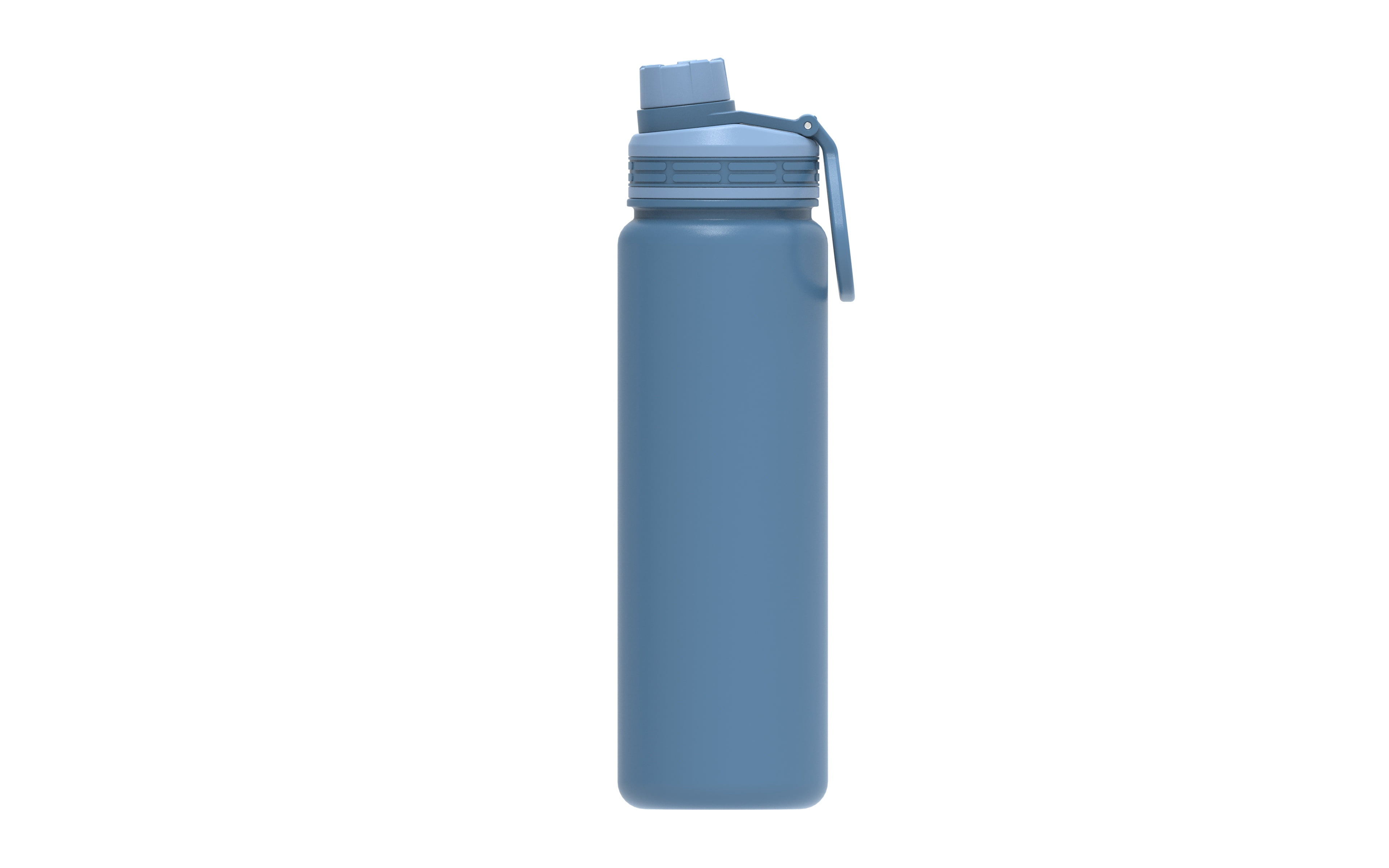 Mainstays 24OZ  Double Wall Stainless Steel Chug Water Bottle  BLUE