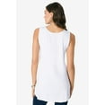 thumbnail image 2 of Roaman's Women's Plus Size Ultra Drape Tank Top, 2 of 3