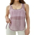 thumbnail image 1 of Women Vest Sleeveless U Neck See Through Loose Summer Split Tops, 1 of 5