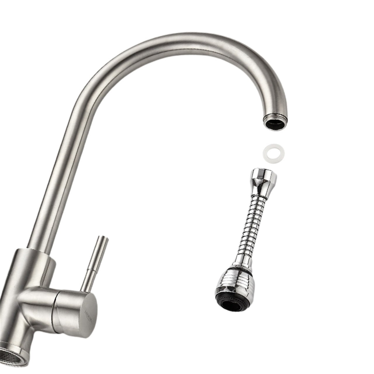 Rotate Kitchen Faucet Aerator Diffuser Bubbler High Pressure Faucet Extender Water Saving Bathroom Kitchen Accessories ,Easy to Use
