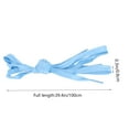 thumbnail image 2 of Sold 1 Pairs Sports Luminous Shoelace Glow In The Dark Night Color Fluorescent Shoelace Athletic Flat Shoe Laces (Sky Blue), 2 of 6