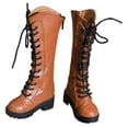 thumbnail image 4 of TISHITA Chaussures Figurine d'Action 1/3 Bottes de Poupée Mode Décontractée pour Figurines de Poupée 60cm Marron, 4 of 8