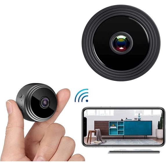 A9 128G Mini Wireless Camera 2.4GHz Wifi HD IP Cameras 360° Rotation Motion Tracking Home Security Camera Night Vision Camcorders