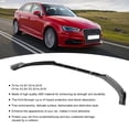 thumbnail image 4 of Front Bumper Lip Front Spoiler Bumper Canards Black Front Bumper Lip Carbon Fiber Style Front Bumper Lip Front Bumper Lip Spoiler Chin Spoiler Diffusers Shovels Modification Fits, 4 of 8