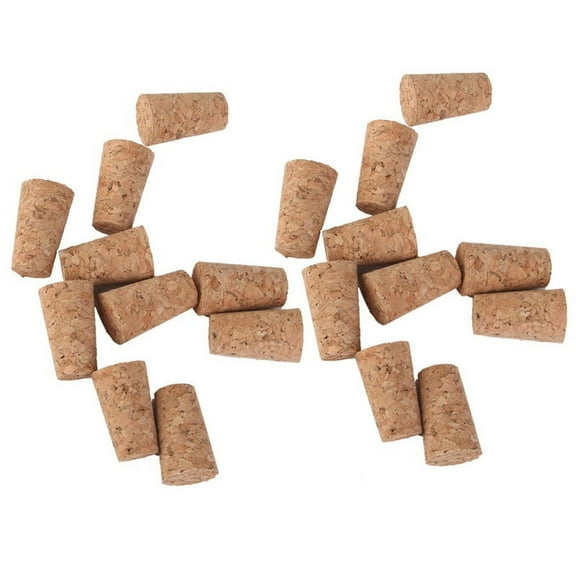 20pcs Tapered Corks Stoppers DIY Craft Art Model Building 22 x 17 x 35mm,20 x Corks Stoppers,Wood Color