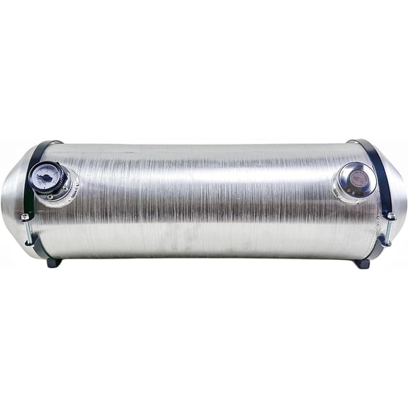 JSD 11 Gallon Universal For Boat、Dune Buggy Fuel Tank Cell Gas Tank With Level Gauge 10 x 33 End Fill 1/4" NPT Outlet