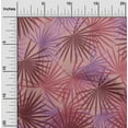 thumbnail image 2 of oneOone Cotton Cambric Light Pink Fabric Tropical Palm Leaf Fabric For Sewing Printed Craft Fabric By The Yard 42 Inch Wide, 2 of 6