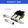 thumbnail image 5 of X520-DA2 E10G42BTDA SR2 82599ES 10G Gigabit Fiber Optical Networking Card Data Transfer Networking Card Double Optical, 5 of 8