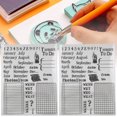 thumbnail image 4 of Transparent Seal, Exquisite Diy Hand Account Diary Stamps, Small For Diy Manual For School, 4 of 8