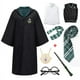 thumbnail image 3 of Disfraz de Cosplay de capa de Harris para niños y adultos, disfraz de Slytherin para niñas, disfraz de Halloween para escuela de magia, capa de hechicería para hombres y mujeres, bufanda, 3 of 5
