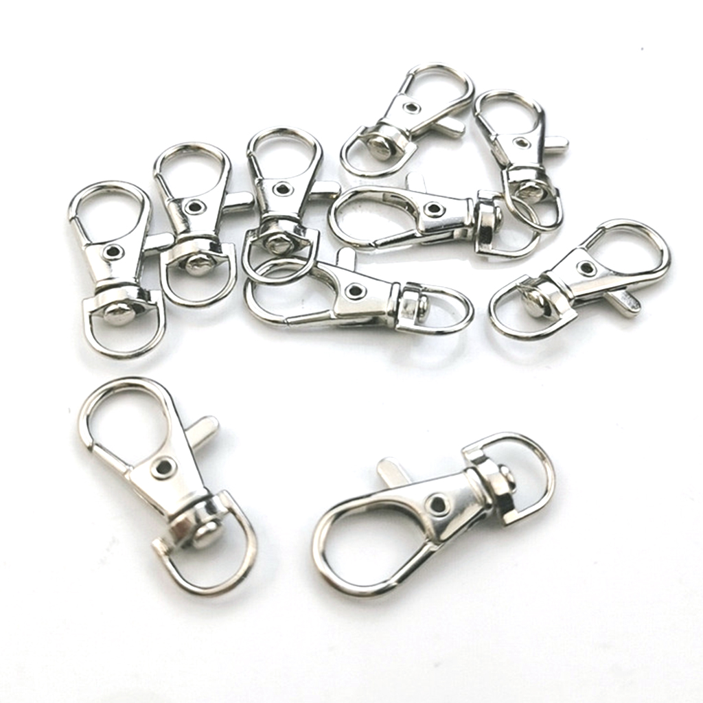 ZPAQI 1 Set 0.98In Key Fob Hardware for Wristlet Key Chain Making Supplies 49Pieces