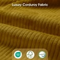 thumbnail image 6 of NYBOPAVIS Modular Sectional Sofa, 9 Seat Modular Sectional Sofa with Storage, Oversized Corduroy Sofa Couch for Living Room Yellow, 6 of 8