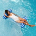 thumbnail image 3 of Big Joe Shaka Hammock Sling Pool Float, Doubled-Sided Mesh, Quick Draining Fabric, No Inflation Needed, 3 of 9