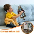 thumbnail image 5 of Handmade Kitchen Witch Doll. Charming Decor For Home & Kitchen Perfect For Cooking Enthusiasts And Witchy, 5 of 8