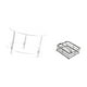 thumbnail image 5 of Mesa auxiliar redonda de acrílico,Mesa auxiliar redonda de acrílico,mesita de noche.,Servilletero,Dispensador de servilletas para mesa de cocina,Servilletero de mesa para boda con brazo con, 5 of 8