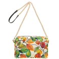 thumbnail image 2 of FORMRS Women Crossbody Purse with Chain Strap Vegan Leather Shoulder Handbag, Beige Leaves, 2 of 7
