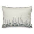 thumbnail image 2 of Creative Products Blue Shell and Blue Coral Border on White 20 x 14 Spun Poly Pillow, 2 of 3