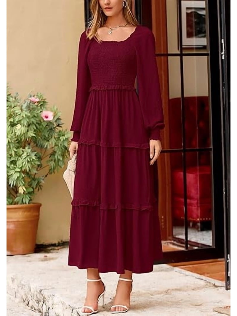 fitted lace wedding dress Olive Long Sleeve Pocket Dress | Green Pocket Dresses main image 1