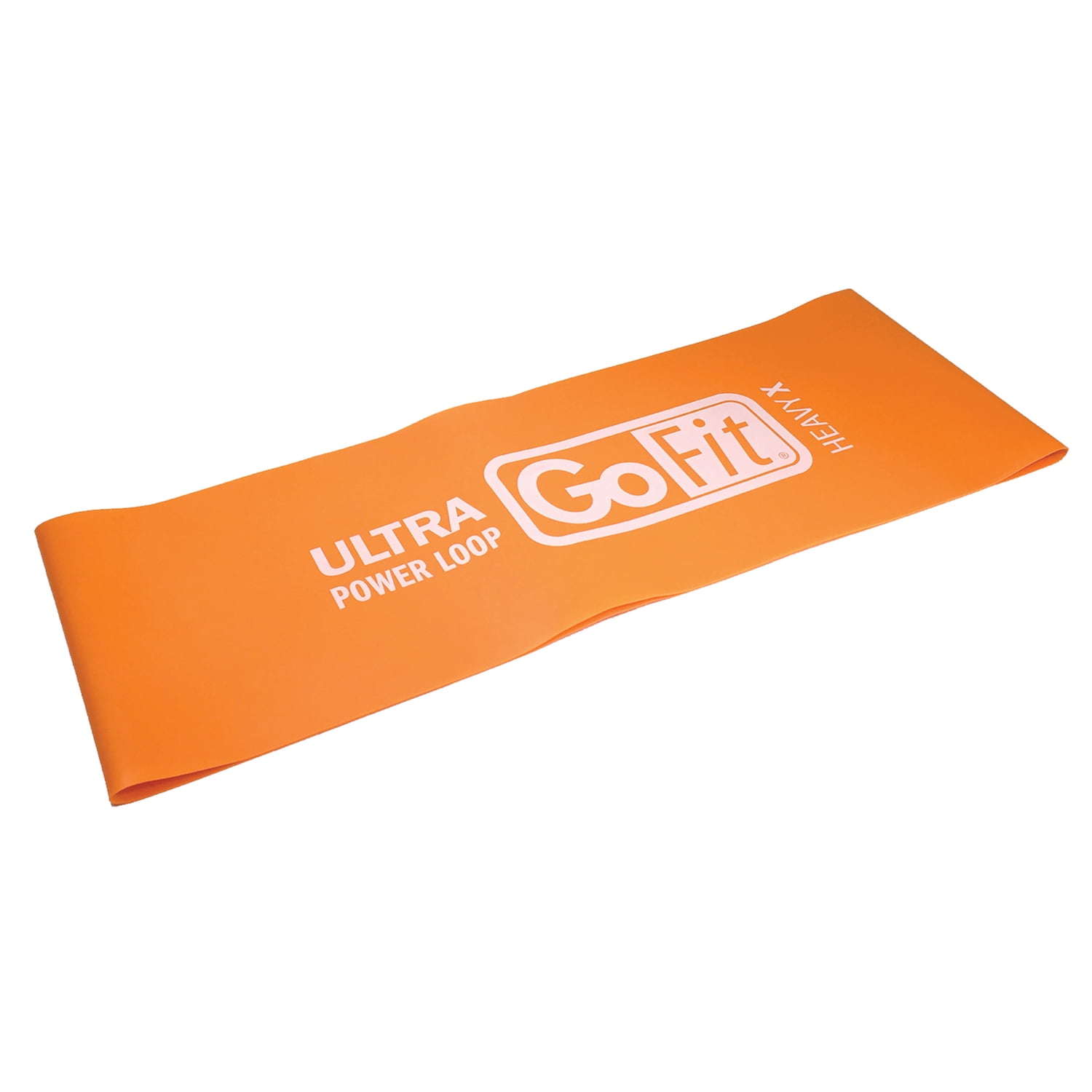 GoFit Single Ultra Power Loop, 20 lbs. Resistance, Orange, GF-SUPL-HX