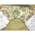 thumbnail image 2 of Cozy Line Grace Sage Real Patchwork 100% Cotton Quilt Set, King Set, 2 of 2