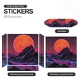 thumbnail image 5 of Decal Skin for PS4 Slim / PS4 Pro / PS4, Whole Body Vinyl Sticker Cover for Playstation 4 Console and Controller (Neon River Velly Cyber), 5 of 5