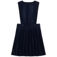 thumbnail image 6 of Beverly Hills Polo Club Girls School Uniform Jumper Dress VNeck Sleeveless Pleated Dress 2 Pack, 6 of 7