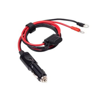 cigarette lighter extension cord walmart UCINNOVATE 26FT 14AWG 12/24v Car Charge Cigarette Lighter Extension Cable  Male to Female Socket, 14AWG Heavy Duty Cigarette Lighter Cord with LED  Light, 15A Fuse, 180W
