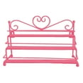 thumbnail image 5 of 3 Layer Heart Nail Polish Shelf Cosmetic Display Stand Holder Rack Organizer, 5 of 7