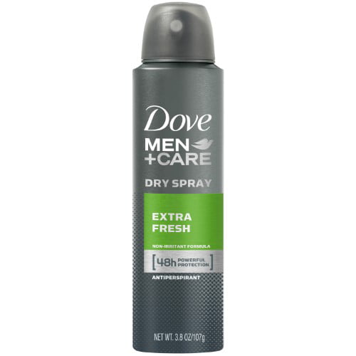 Dove Men+Care Dry Spray Antiperspirant Deodorant Extra Fresh 3.8 oz ...
