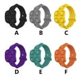 thumbnail image 2 of Maoww Bracelet à Bulles Fidget Réglable Push Pop Bracelet en Silicone Anti-Stress, Jaune, 2 of 7