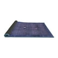 thumbnail image 2 of Ahgly Company Indoor Rectangle Abstract Blue Contemporary Area Rugs, 4' x 6', 2 of 4