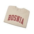 thumbnail image 3 of Bosnia Sweatshirt Gifts Crew Neck Shirt Long Sleeve Unisex, 3 of 7