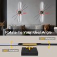 thumbnail image 4 of Candelabros de pared TaoFiaco LED, inalámbricos, recargables, 80 cm, 4 of 8