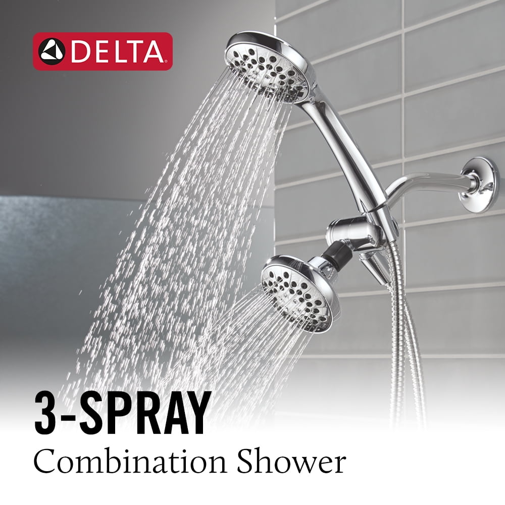 3-Setting Combination Shower in Chrome - 1.75 GPM - Delta 75516