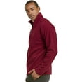 thumbnail image 2 of TheLovely Men's Fleece Quarter Zip Pullover Lightweight Sweater Jacket, 2 of 3