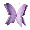 thumbnail image 2 of Adhesivo de pared de mariposa artificial, removible, para decoración de pared (DIY) Violeta, 2 of 9