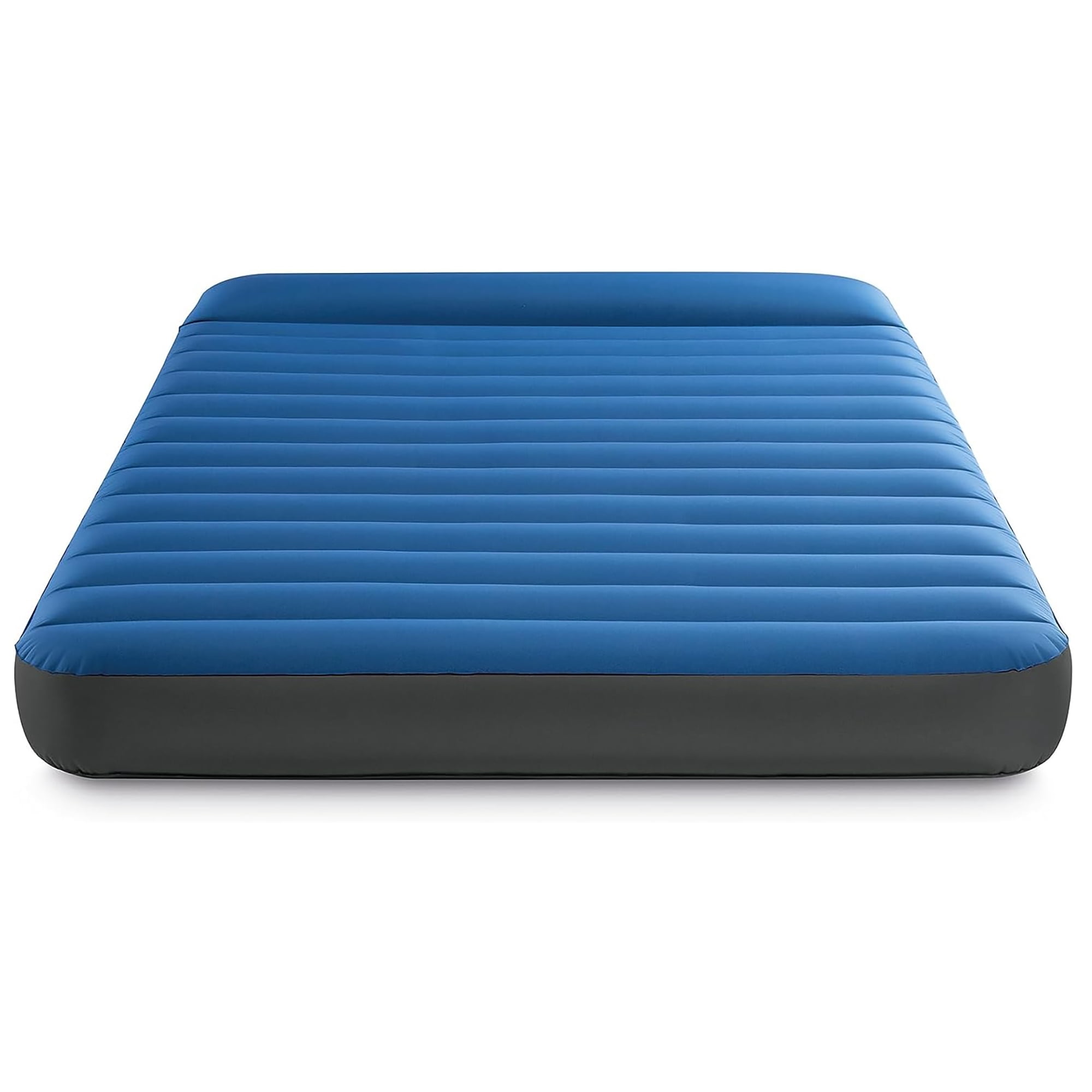 Intex: Dura-Beam: TruAire Pillow Mat - Queen - 8.5" Inflatable Air Mattress, QuickFill USB Pump, Puncture-Resistant Fiber-Tech, Carry Bag, 600lb Cap
