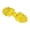 Yellow, variant on Chinese Knot Button Cardigan Buttons Knot Fastener Tang Suit Invitation Gift Box Handmade Crafts Clothing Accessory