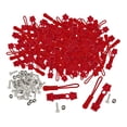 thumbnail image 4 of Zentra Kit de Réparation de Fermeture Éclair 200 Pcs Amovible Multifonctionnel pour Tente Sac à Main Taille 8 Rouge, 4 of 10
