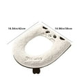 thumbnail image 2 of Anckoeil Zipper Model Toilet Seat Household Embroidery Sitting Washer Toilet Seat Cover Cute Washer Four Seasons Universal Toilet Seat, 2 of 6