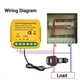 thumbnail image 4 of Medidor de Potencia Inteligente Tuya Wifi con Abrazadera de Sensor de Transformador de Corriente Medidor de Energía 80A, 2 Canales, 4 of 5
