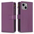 thumbnail image 2 of Compatible with iPhone 14 Plus Premium PU Leather Wallet Case with 9 Card Slots Zipper Pocket and Hand Strap, 2 of 5