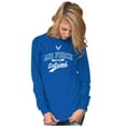 thumbnail image 3 of US Air Force Proud USAF Girlfriend Women's Long Sleeve T Shirt Brisco Brands L, 3 of 6
