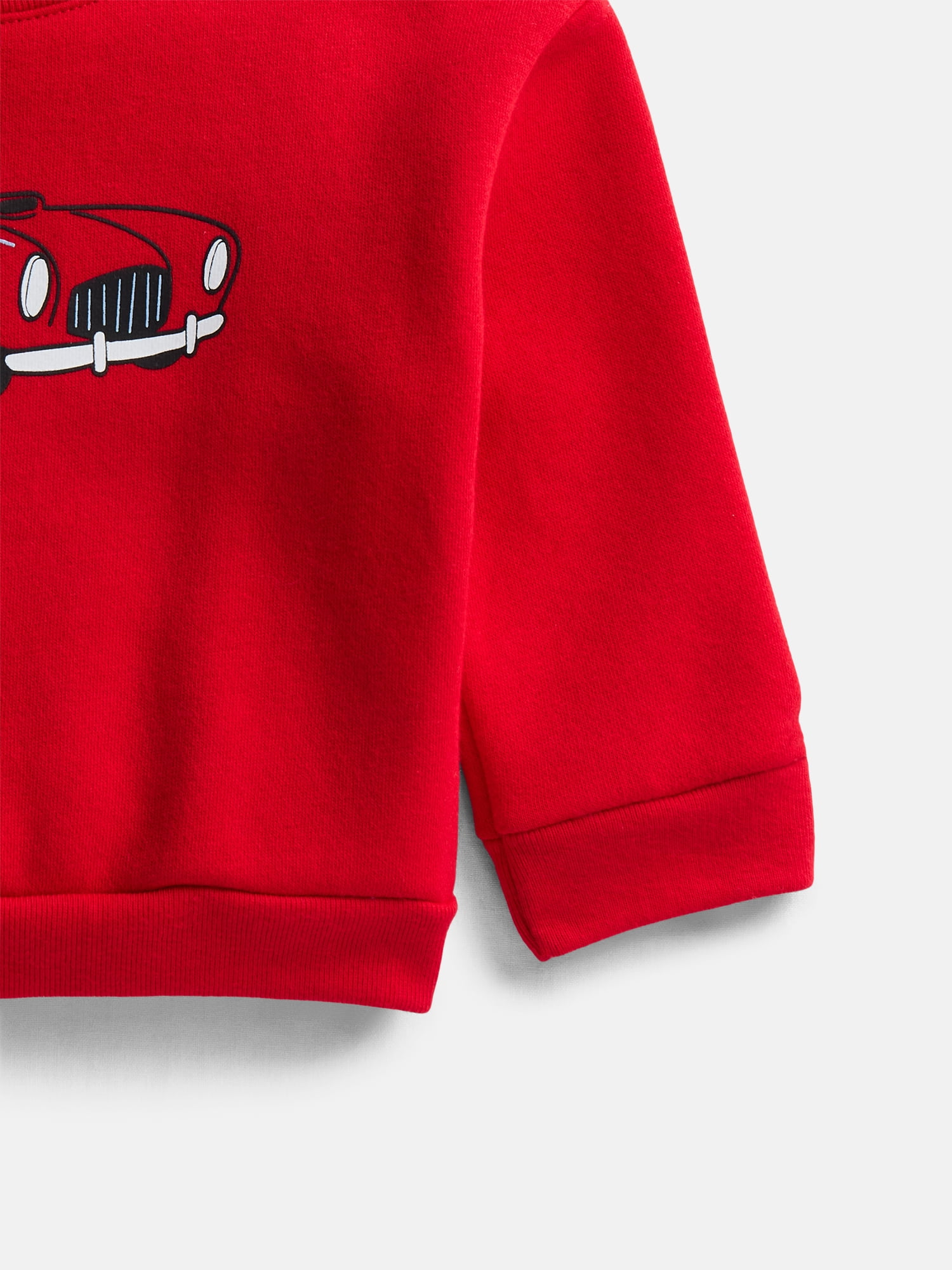 Wonder Nation Baby & Toddler Fleece Crewneck Sweatshirt, Sizes 6M-5T
