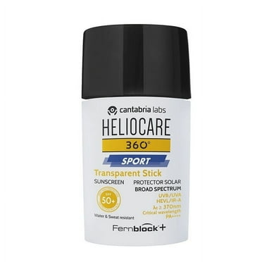 Heliocare 360º Sportsun Clear Stick SPF 50  25g – High-Performance Sunscreen Stick for Active Use and Extreme Conditions