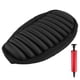 thumbnail image 1 of Cojín de asiento transpirable, almohadilla de aire inflable 3D, alivio de presión antivibración, Universal para motocicleta, 1 of 8
