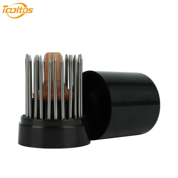 23 Pcs Jewelry Graver Tool Set Metal Beading Stone Setting Tools for Jewelry Working DIY Craft Making,Black