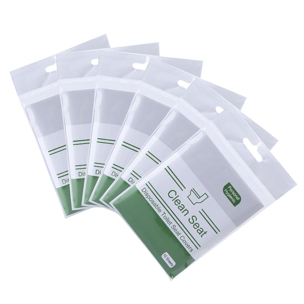 Pack of 60 Disposable Toilet Pads, Flushable Toilet Covers, Toilet Seat