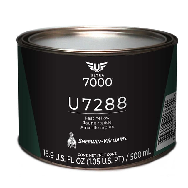 Pintura Automotríz Sherwin Williams Ultra 7000 Amarillo Rápido 500 Ml